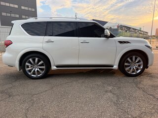 2012 Infiniti QX56 II, белый, 3500000 рублей, вид 4