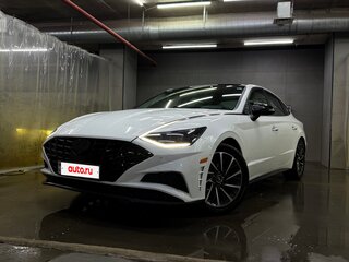 2020 Hyundai Sonata VIII (DN8), белый, 2200000 рублей, вид 3