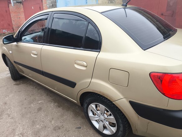 2008 Kia Rio II, бежевый, 430000 рублей - вид 11