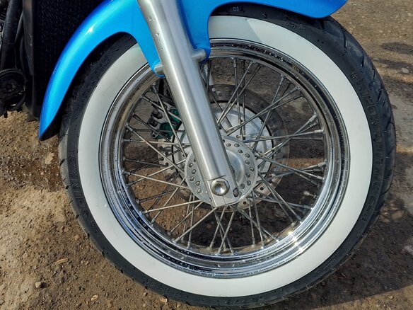 1999 Honda Shadow 400, синий, 310000 рублей - вид 7