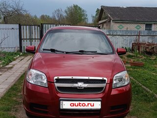 2007 Chevrolet Aveo I Рестайлинг, красный, 249000 рублей, вид 1