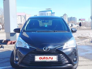2018 Toyota Vitz III (XP130) Рестайлинг, чёрный, 1195000 рублей, вид 3