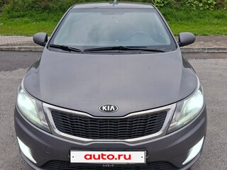 2014 Kia Rio 6-speed III, серый, 845000 рублей, вид 2