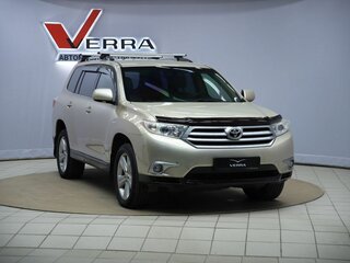 2011 Toyota Highlander II (XU40) Рестайлинг, бежевый, 1490000 рублей, вид 3