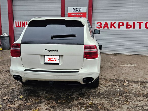 2007 Porsche Cayenne I Рестайлинг (957), белый, 1050000 рублей - вид 3