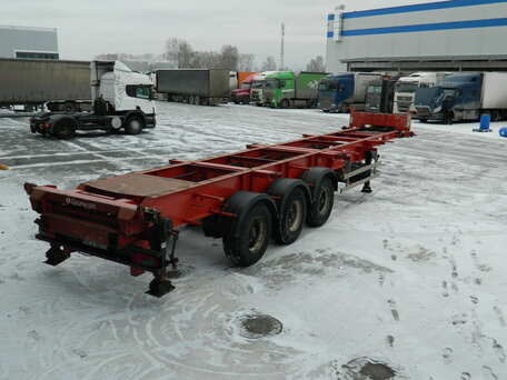 2011 Grunwald Полуприцеп контейнеровоз, красный, 1999999 рублей, вид 3
