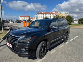2015 Lexus LX 570 III Рестайлинг, чёрный, 5300000 рублей, вид 1
