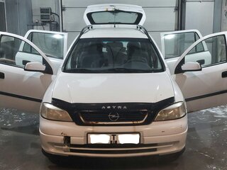 1999 Opel Astra G, белый, 206000 рублей, вид 5