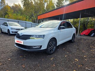 2018 Skoda Rapid I Рестайлинг, белый, 1200000 рублей, вид 1