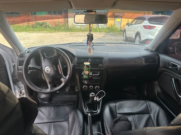 2001 Volkswagen Golf IV, серебристый - вид 8