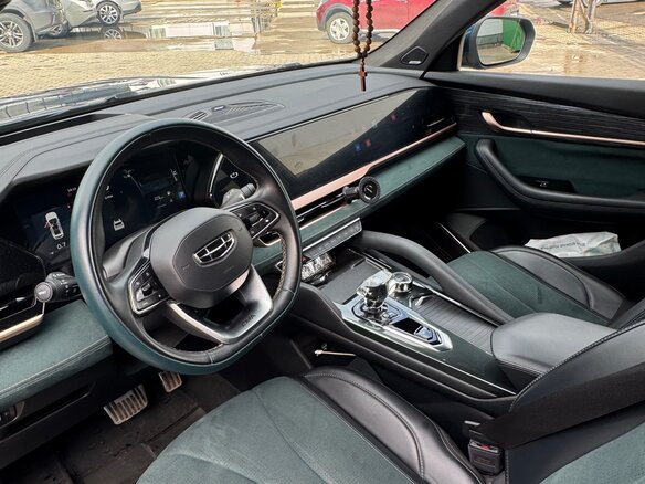 2023 Geely Monjaro I, синий - вид 5