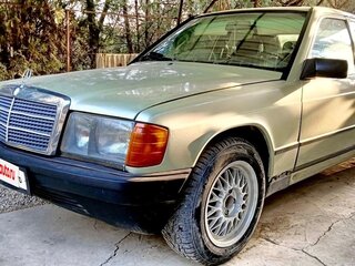 1983 Mercedes-Benz 190 (W201), зелёный, 850000 рублей, вид 4