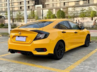2020 Honda Civic X Рестайлинг, жёлтый, 1140007 рублей, вид 5