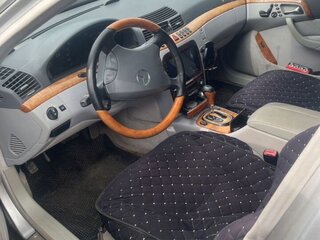 2000 Mercedes-Benz S-Класс 430 Long IV (W220), серебристый, 505000 рублей, вид 3