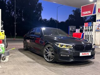 2018 BMW 5 серии 530i xDrive VII (G30/G31/G38), чёрный, 2820000 рублей, вид 4