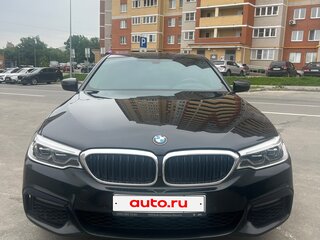 2019 BMW 5 серии 530i xDrive VII (G30/G31/G38), чёрный, 3700000 рублей, вид 1
