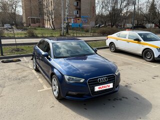 2015 Audi A3 III (8V), синий, 1550000 рублей, вид 4
