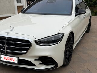 2021 Mercedes-Benz S-Класс 350 d Long 4MATIC VII (W223), белый, 9200000 рублей, вид 5