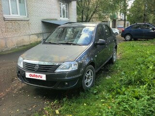 2010 Renault Logan I Рестайлинг, серый, 200000 рублей, вид 1