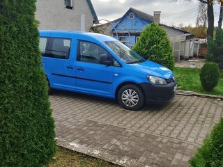 2011 Volkswagen Caddy III Рестайлинг, синий, 536832 рублей, вид 2