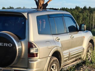 2002 Mitsubishi Pajero III, бежевый, 850000 рублей, вид 4