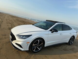 2021 Hyundai Sonata VIII (DN8), белый, 2200000 рублей, вид 3