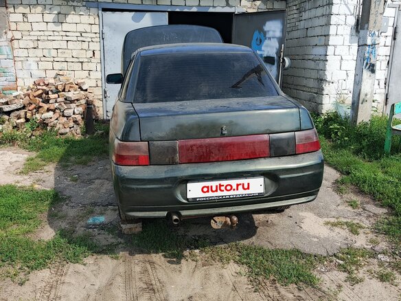 2005 Lada (ВАЗ) 2110, зелёный, 250000 рублей