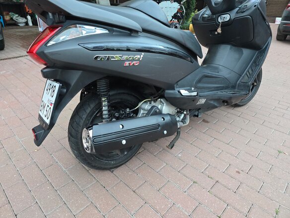 2012 Sym GTS 300, чёрный, 200000 рублей - вид 10