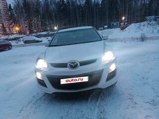 2011 Mazda CX-7 I Рестайлинг, белый, 1350000 рублей, вид 1