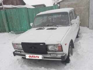 2005 Lada (ВАЗ) 2107, белый, 105000 рублей, вид 3