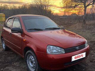 2006 Lada (ВАЗ) Kalina I, красный, 250000 рублей, вид 4