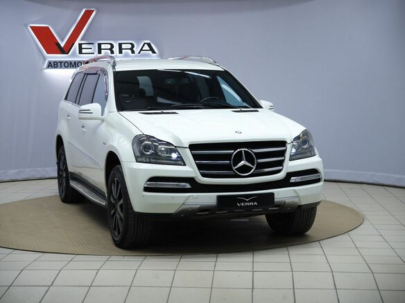 2011 Mercedes-Benz GL-Класс 350 I (X164) Рестайлинг, белый - вид 2