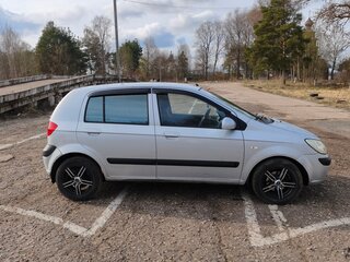 2007 Hyundai Getz I Рестайлинг, серебристый, 510000 рублей, вид 4