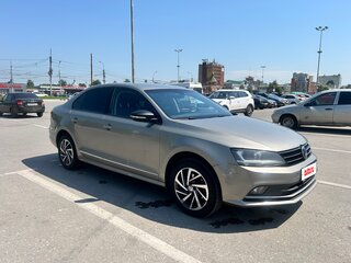 2018 Volkswagen Jetta VI Рестайлинг, бежевый, 1100000 рублей, вид 3
