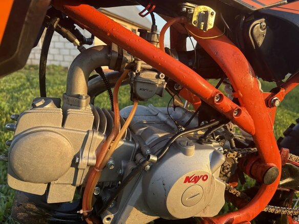 2022 Kayo Evolution YX125EM, оранжевый, 60000 рублей - вид 3