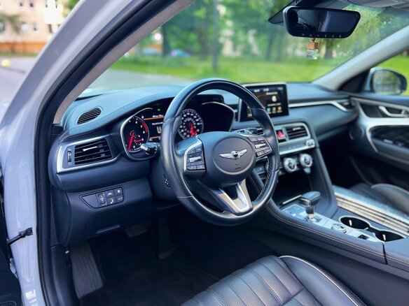 2018 Genesis G70 I, серый, 2466722 рублей - вид 34