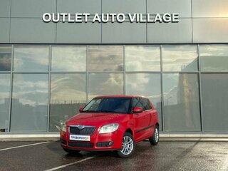 2009 Skoda Fabia II, красный, 517000 рублей, вид 1