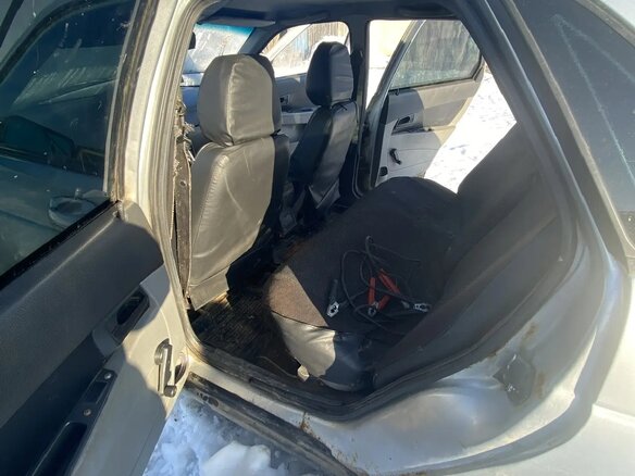 2008 Lada (ВАЗ) Priora I, серый, 110000 рублей - вид 6