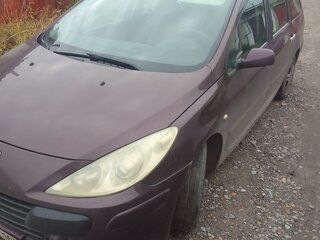 2005 Peugeot 307 I Рестайлинг, фиолетовый, 260000 рублей, вид 1