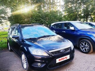 2009 Ford Focus II Рестайлинг, чёрный, 380000 рублей, вид 1