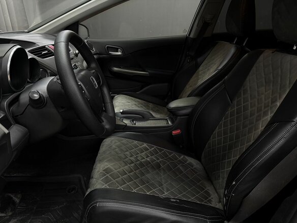 2013 Honda Civic IX, белый, 849900 рублей - вид 5