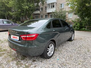2017 Lada (ВАЗ) Vesta I, зелёный, 800000 рублей, вид 5