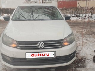 2019 Volkswagen Polo V Рестайлинг, белый, 950000 рублей, вид 1