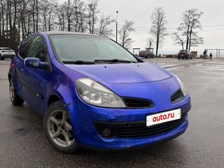 2007 Renault Clio III, синий, 320000 рублей, вид 4