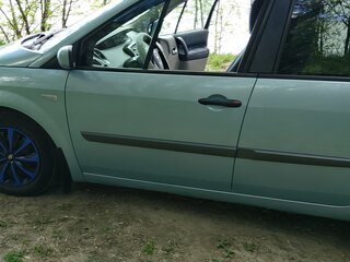 2008 Renault Scenic II Рестайлинг, синий, 500000 рублей, вид 4