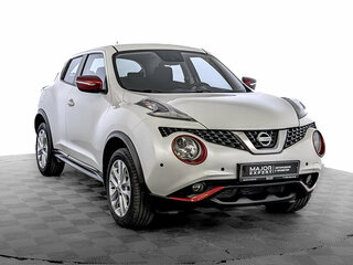 2015 Nissan Juke I Рестайлинг, белый, 1320000 рублей, вид 3