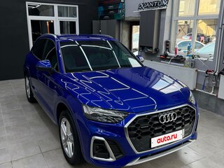 2021 Audi Q5 45 TFSI II (FY) Рестайлинг, синий, 4499000 рублей, вид 2