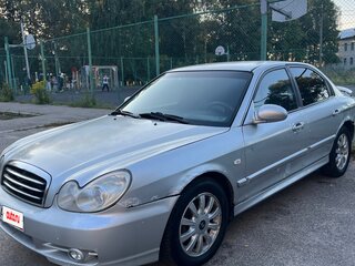 2004 Hyundai Sonata IV (EF) Рестайлинг, серебристый, 300000 рублей, вид 3