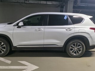 2018 Hyundai Santa Fe IV, белый, 2500000 рублей, вид 3