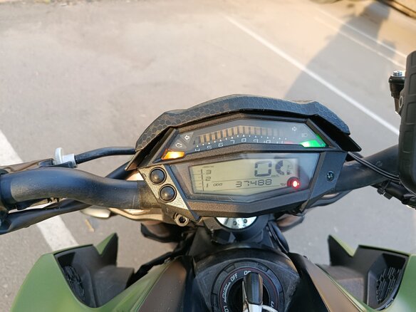 2014 Kawasaki Z 1000, зелёный, 860000 рублей - вид 8